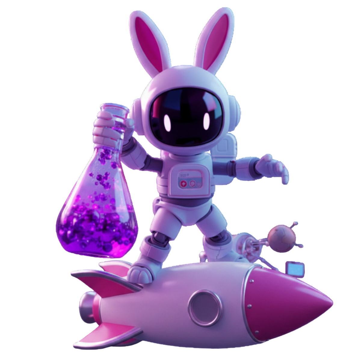 Rocket Bunny mascot